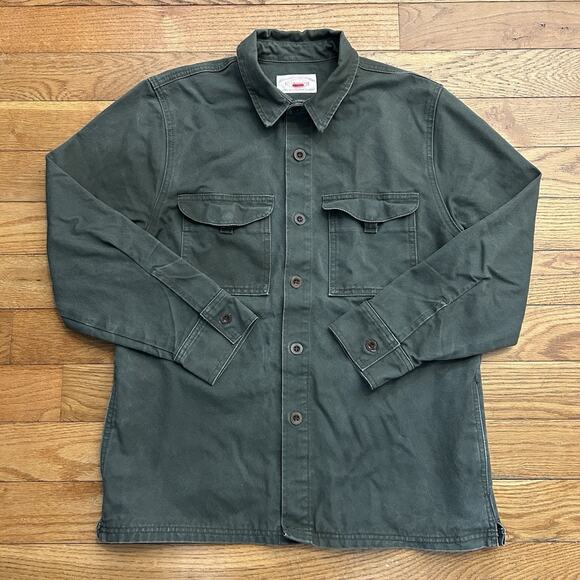 Filson Other - Vintage Filson Duck Canvas Cargo Field Military Button Up Shirt Jacket Medium